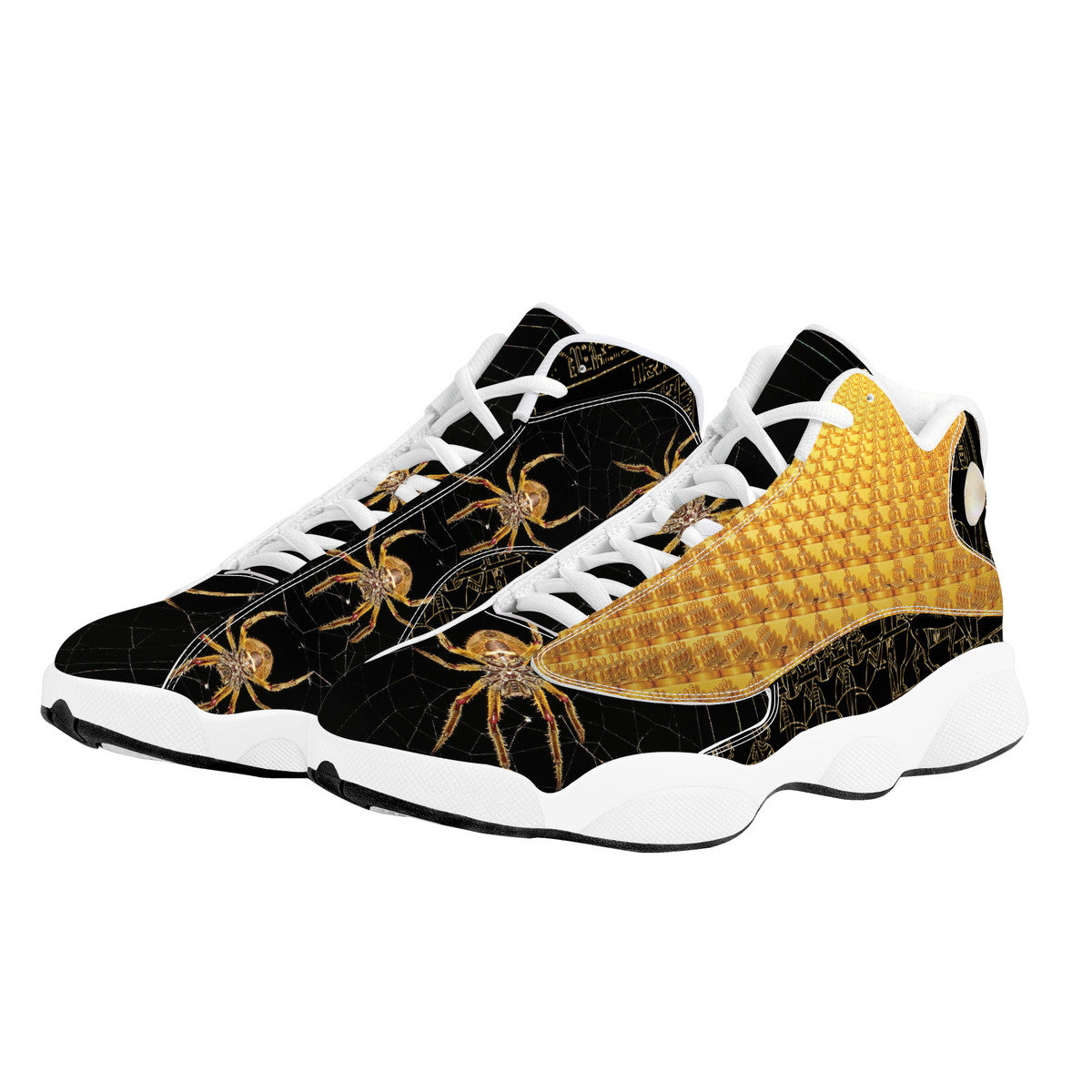 Gold Spider | Basketball Shoes Customized | Shoe Zero