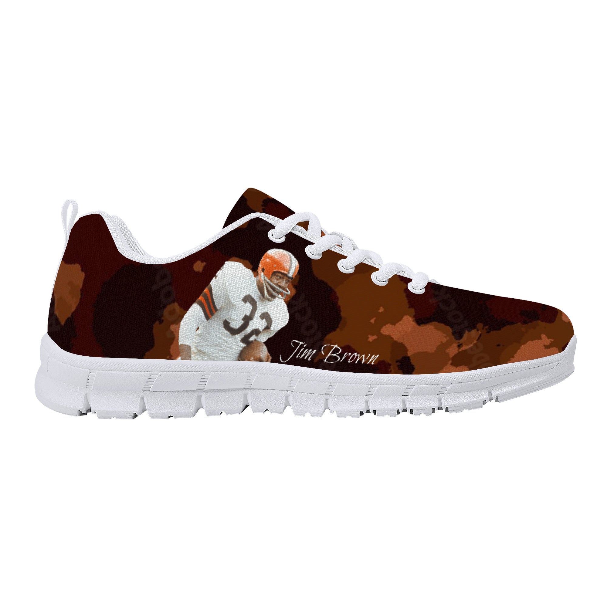 Jim Brown Legends | Low Tops Customized | Shoe Zero