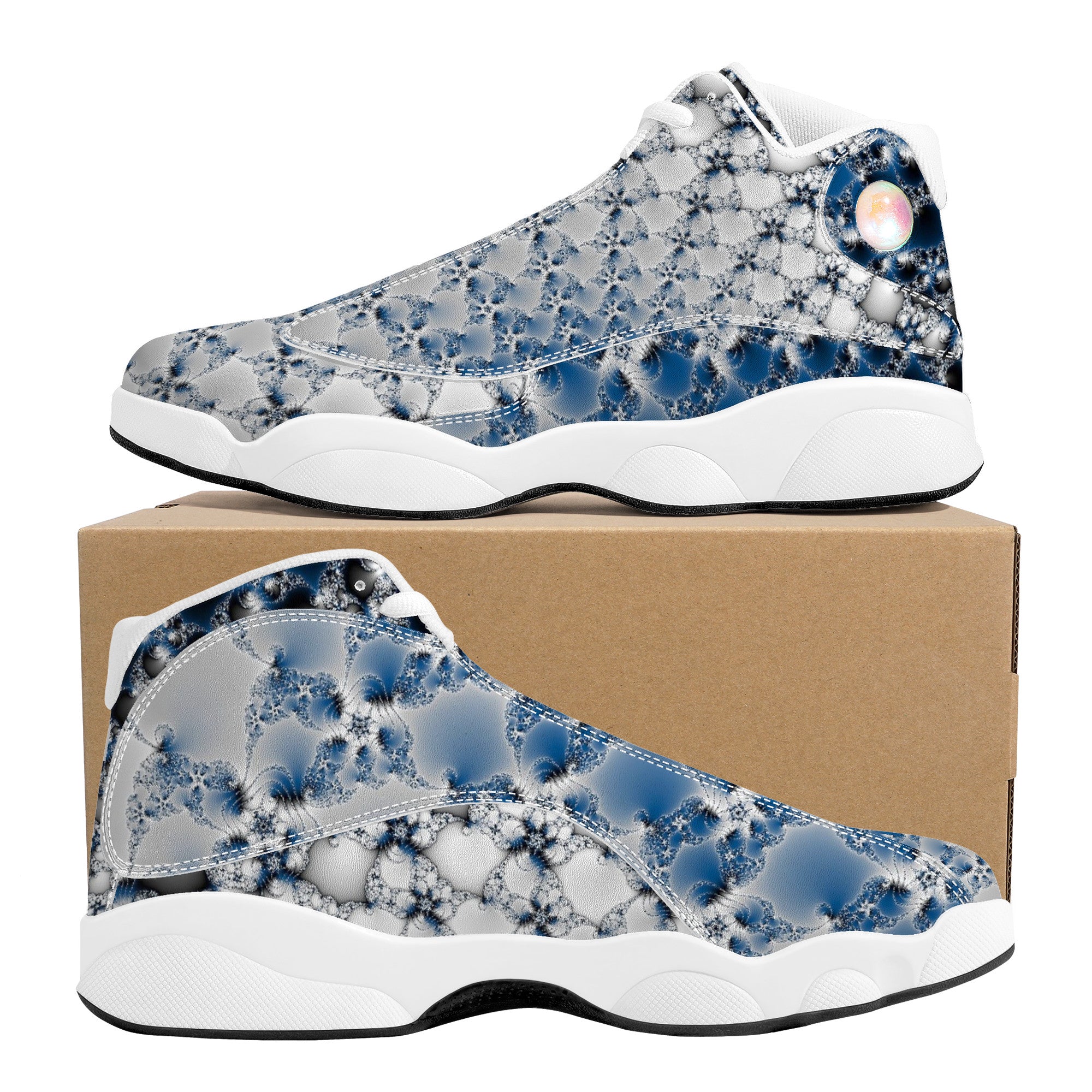 Blue Periscope | Basketball Shoes Customized | Shoe Zero