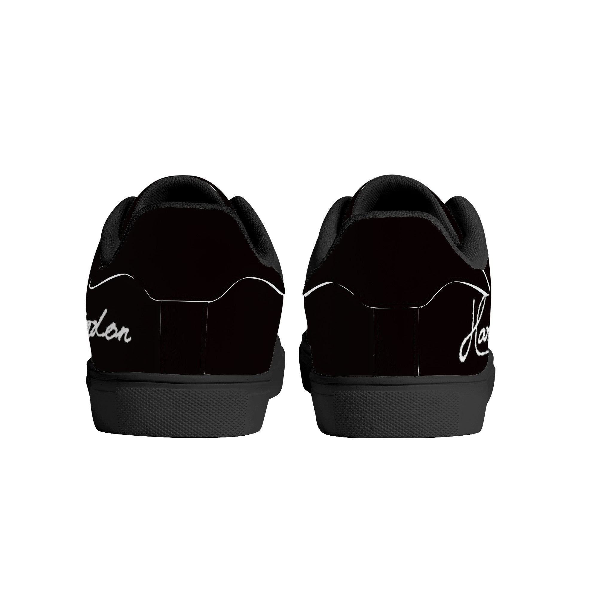 Harley G Signature Vegan Leather Sneakers | Low Top Customized | Shoe Zero