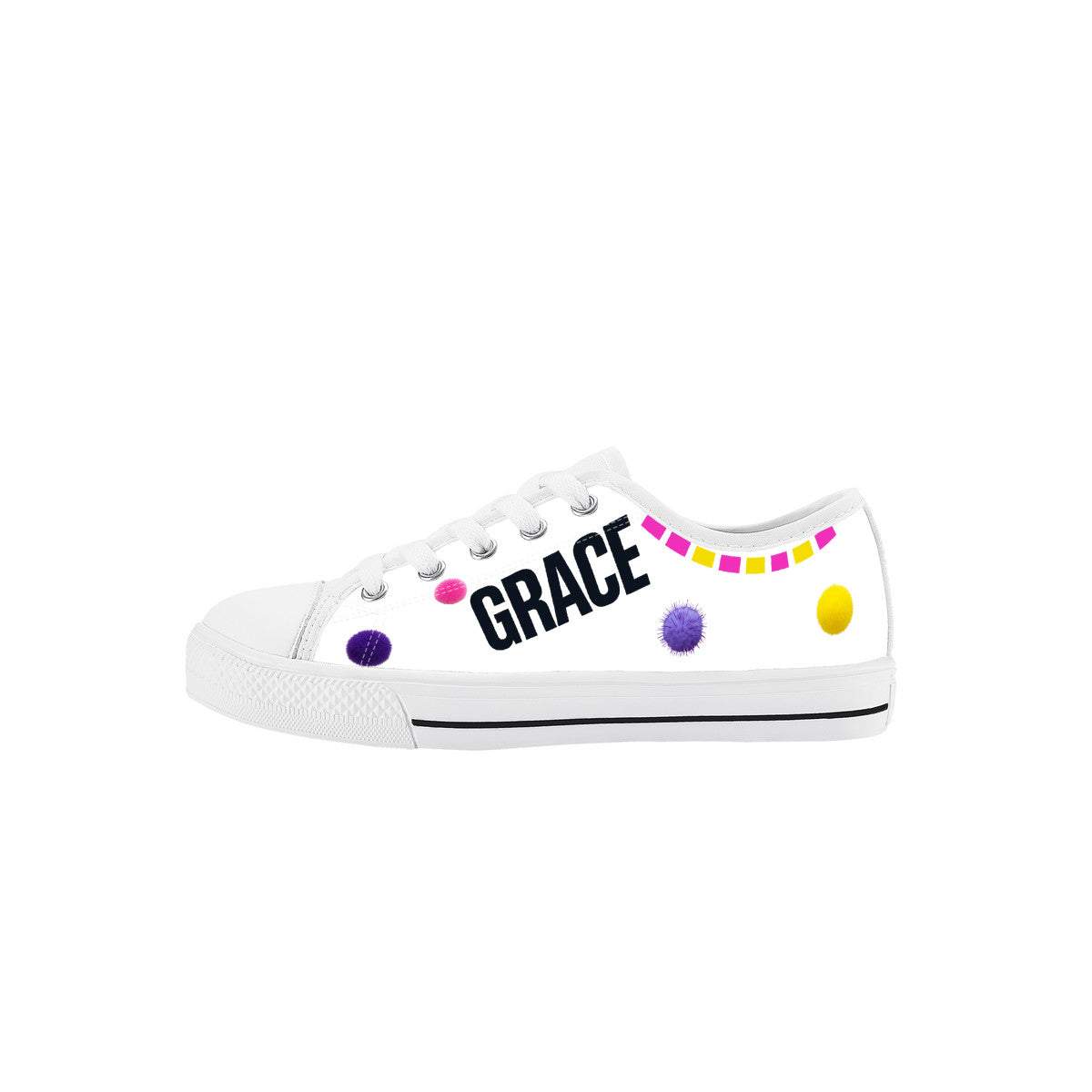 SF_K13 Kids Low Top Canvas Shoes