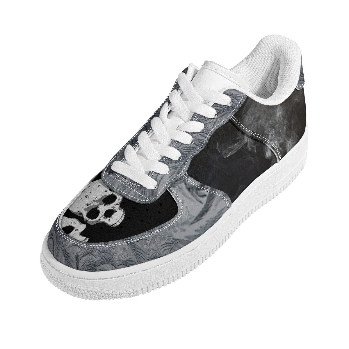 Midnight Smoke Low Tops | Custom Branded Shoes | Shoe Zero