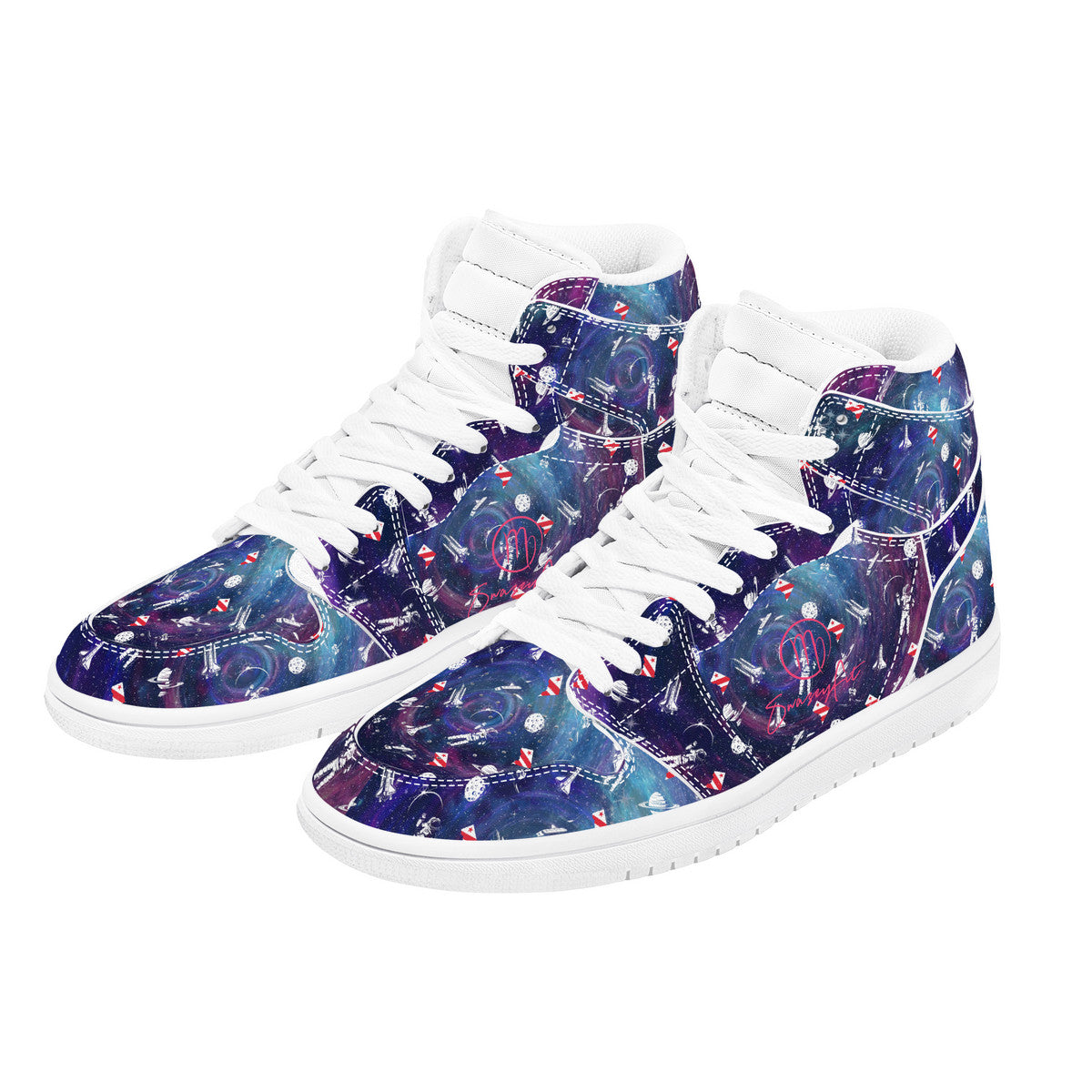 Astronaut Space | High Top Customized | Shoe Zero