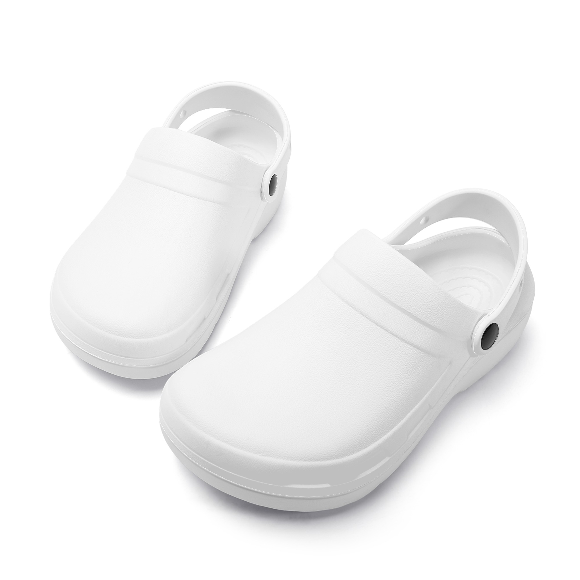 Crocs white nursing shoes sales