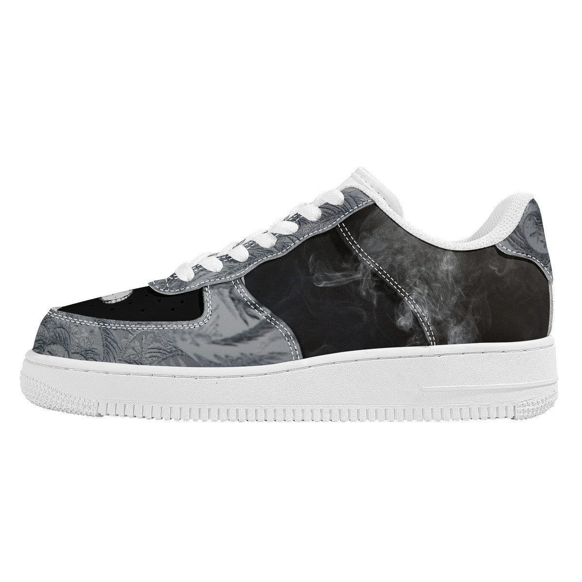 Midnight Smoke Low Tops | Custom Branded Shoes | Shoe Zero