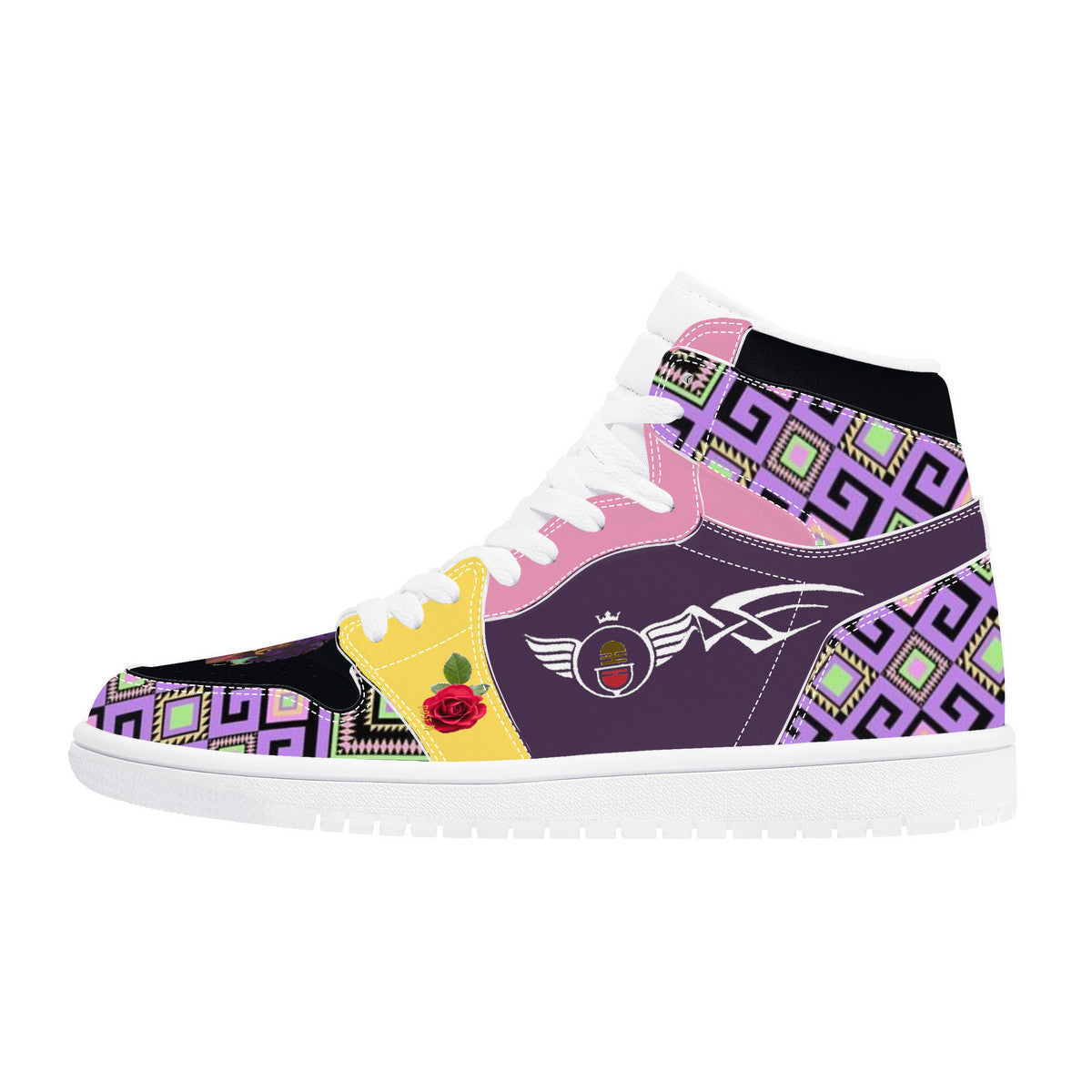 Gold Series Women Tribute Custom Purple Shoes - Shoe Zero