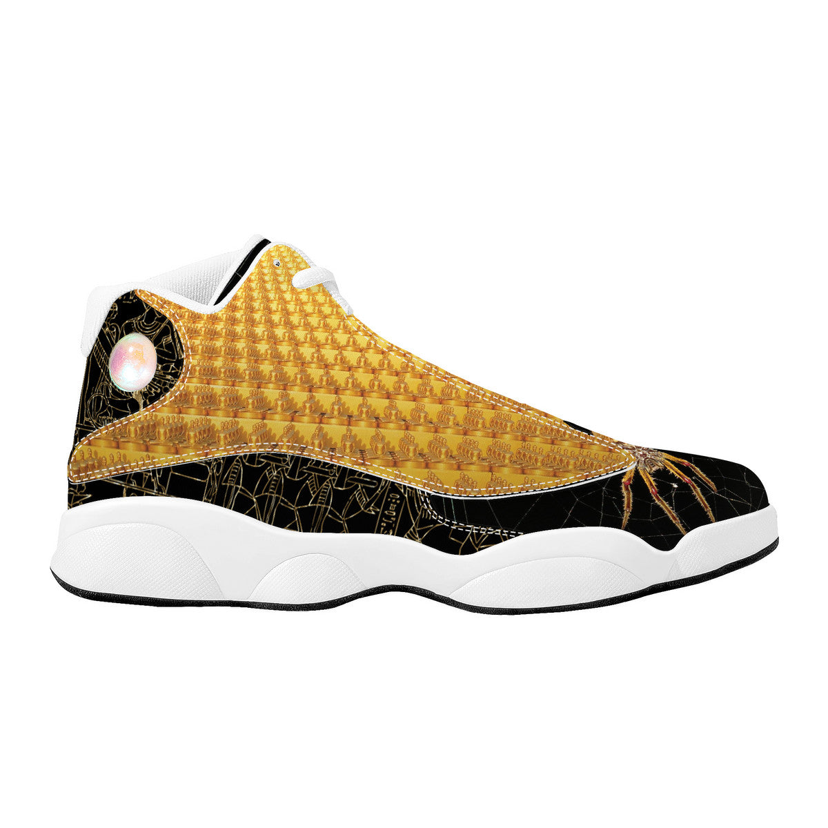 Gold Spider | Basketball Shoes Customized | Shoe Zero