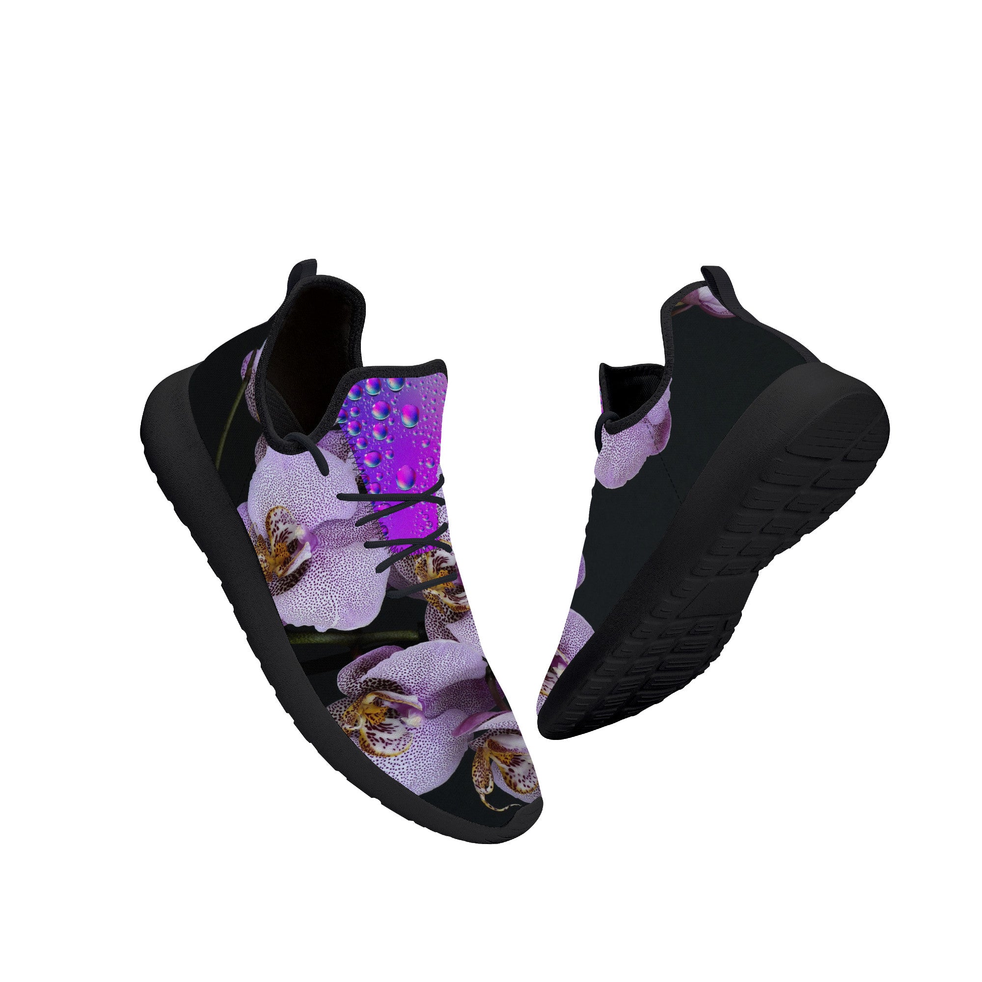Midnight Orchid | Custom Mesh Shoes | Shoe Zero