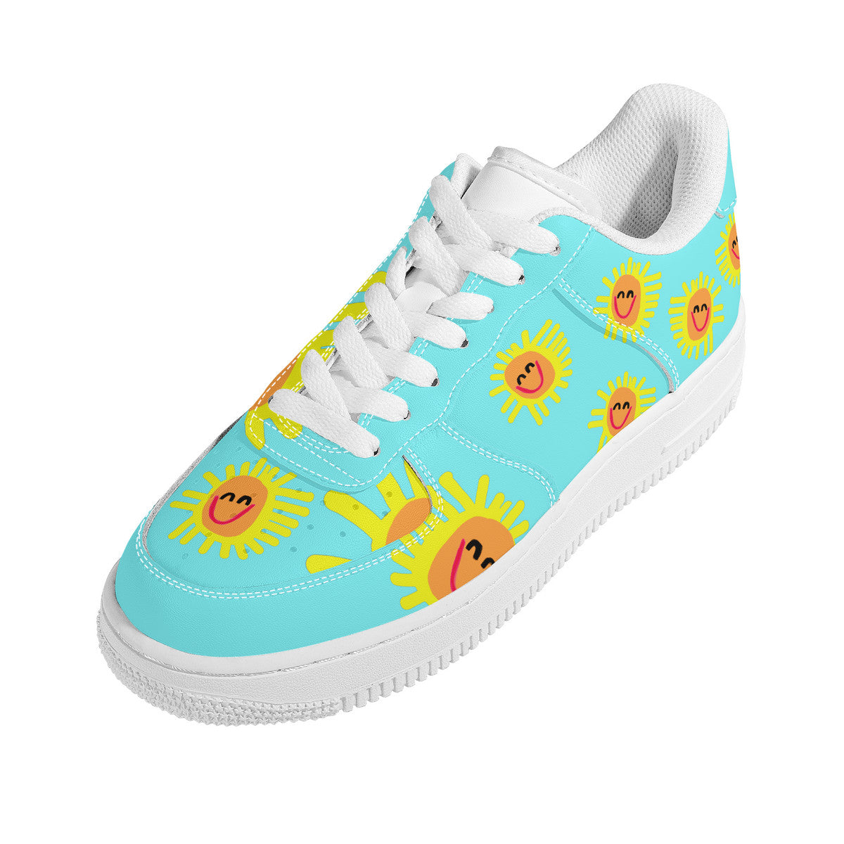 Happy Sunshine Customized Low Top Unisex Sneaker - Shoe Zero