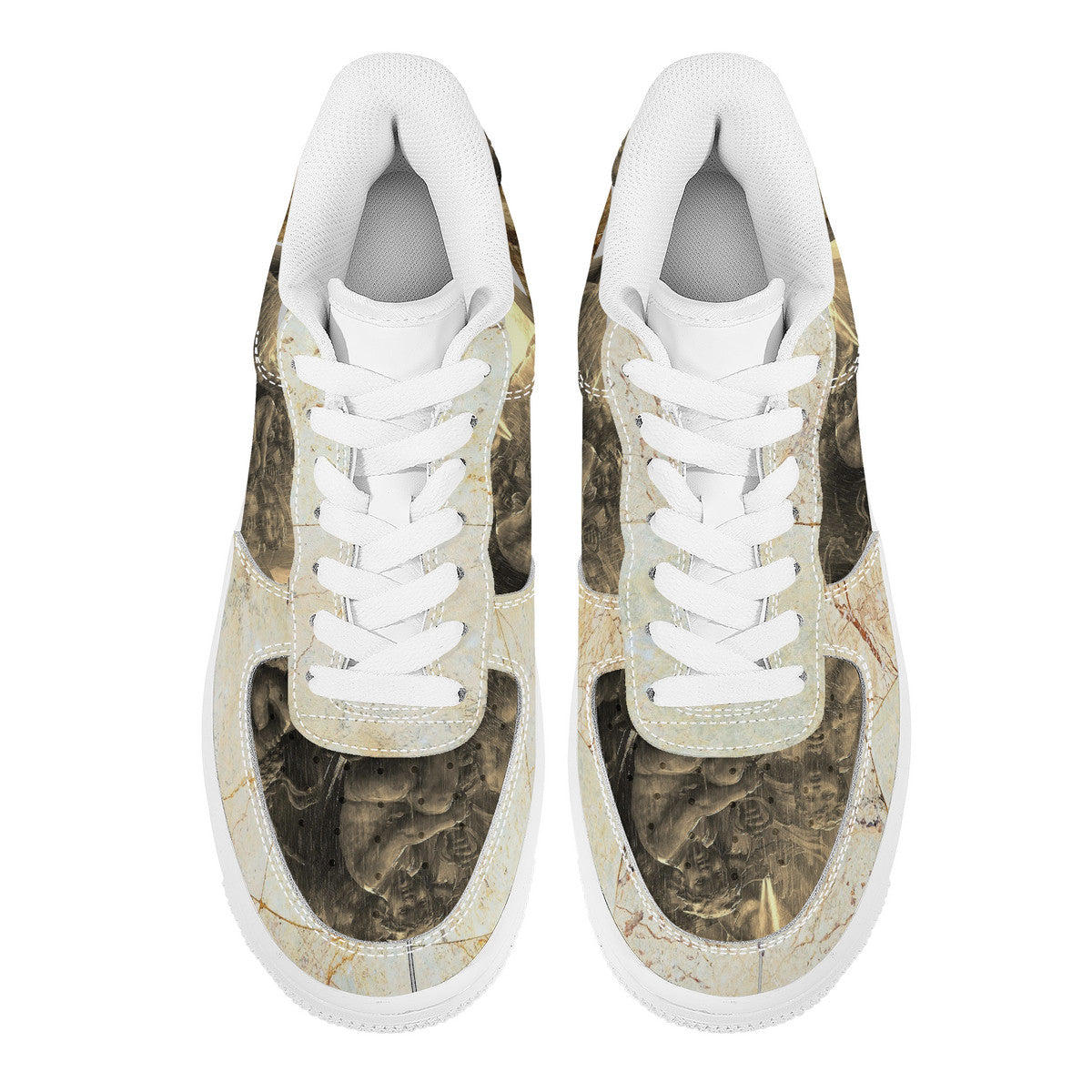 Marble Texture Low Tops | Custom Branded Shoes | Shoe Zero