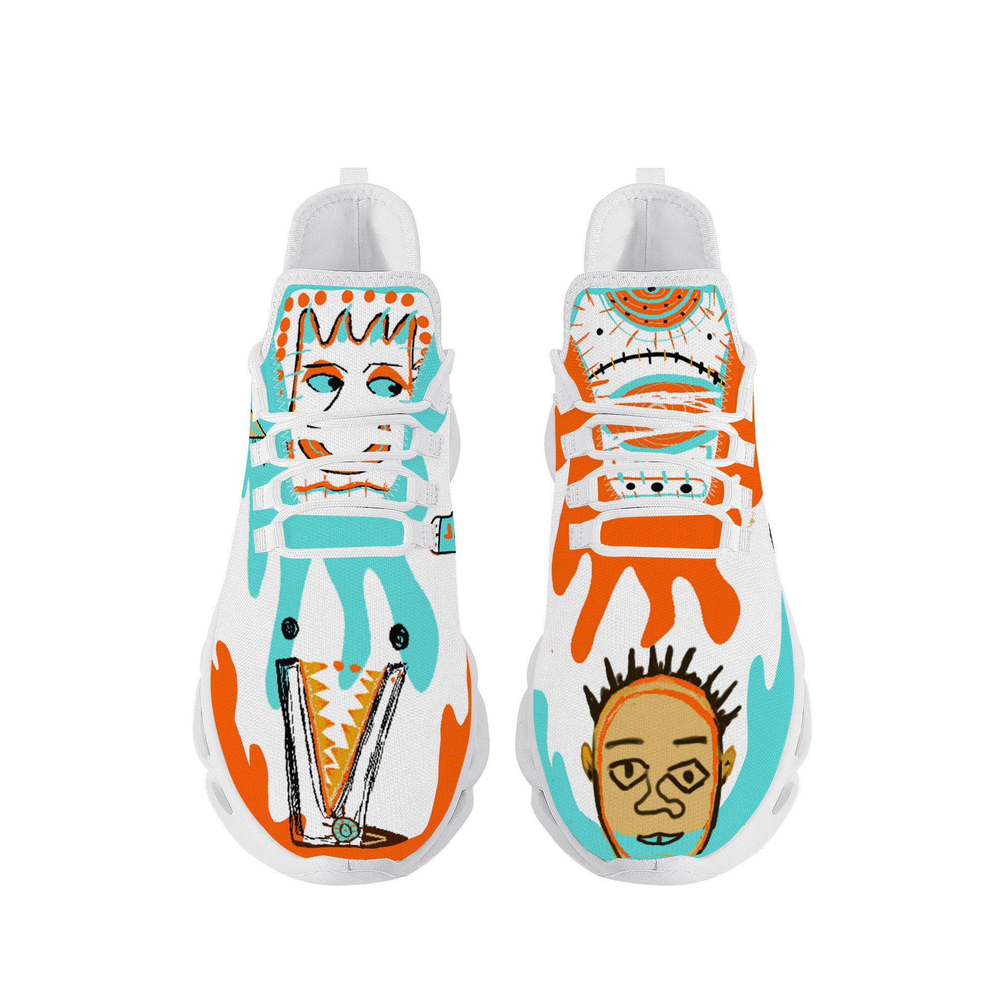 Masha M Customized Flex Control Sneaker - White - Shoe Zero