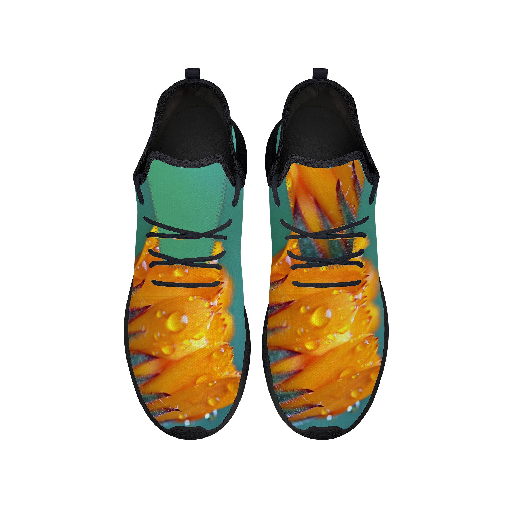 Sunset Bloom | Custom Mesh Shoes | Shoe Zero