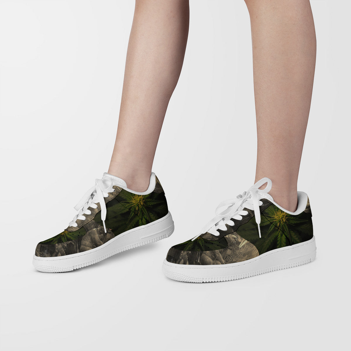 Urban Leaf Low Tops | Custom Branded Shoes | Shoe Zero