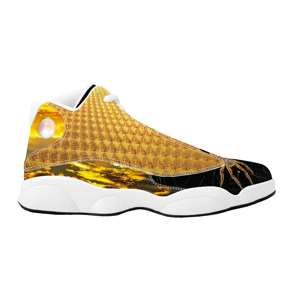 Sunset Gold | Custom High Tops | Shoe Zero