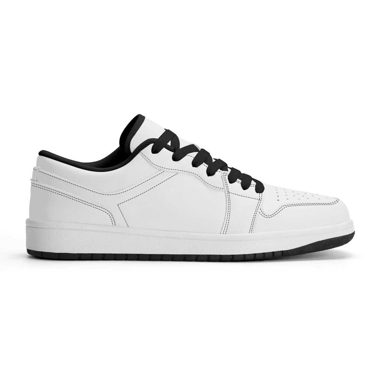 2D Customization Template For Court Zero Low tops