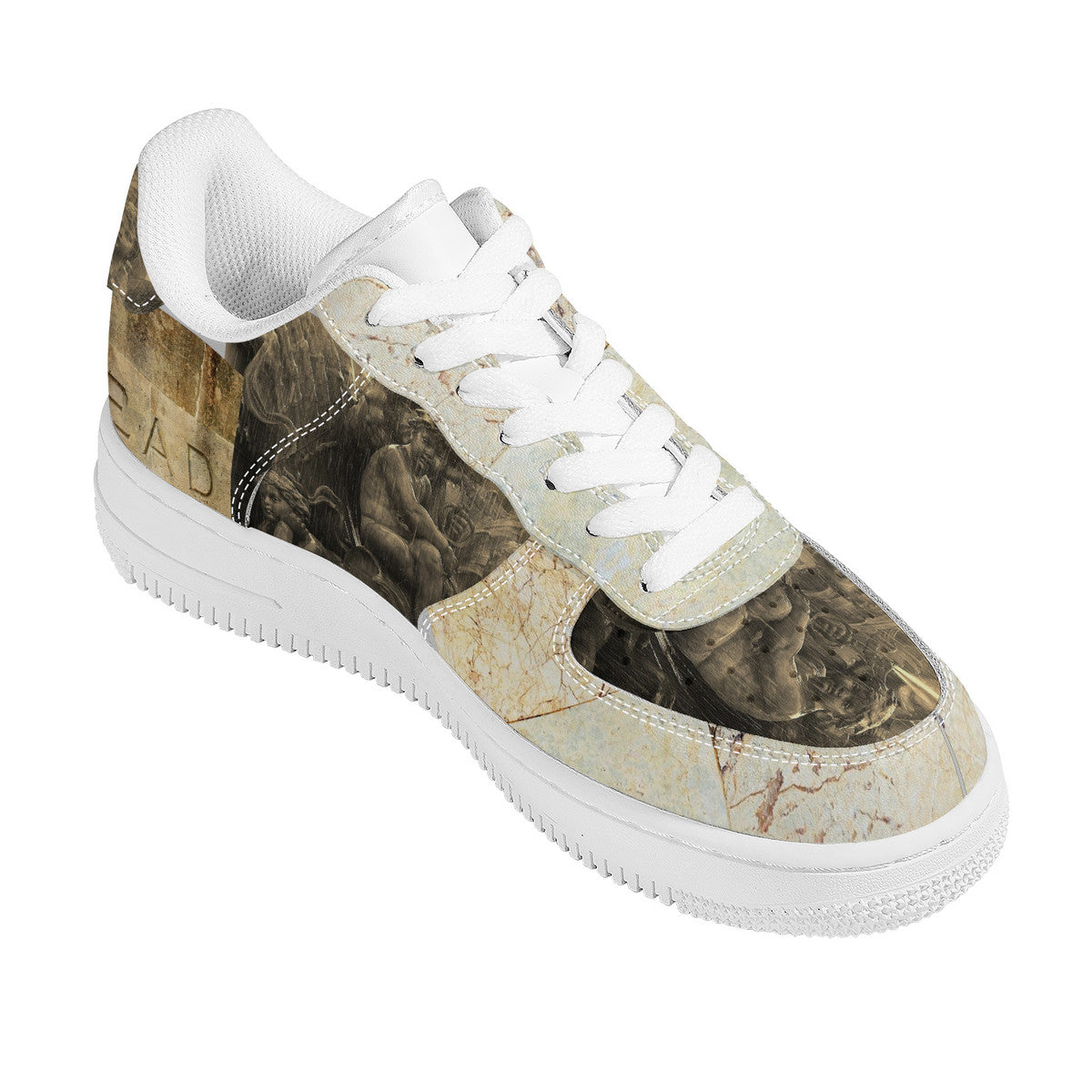 Marble Texture Low Tops | Custom Branded Shoes | Shoe Zero