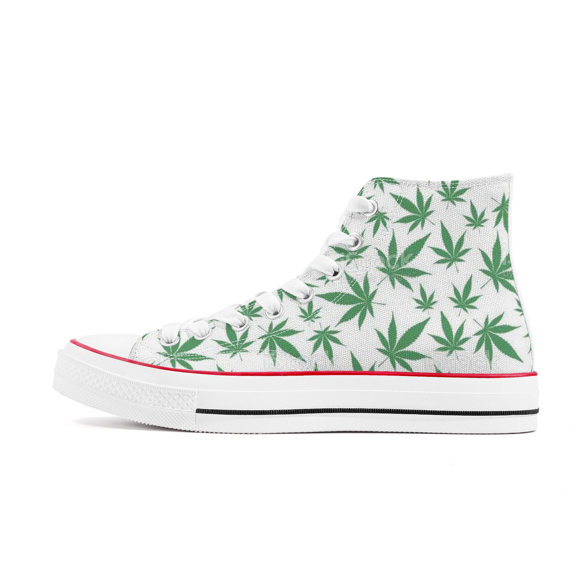 Custom Weed Shoes | High Top Customized | Shoe Zero
