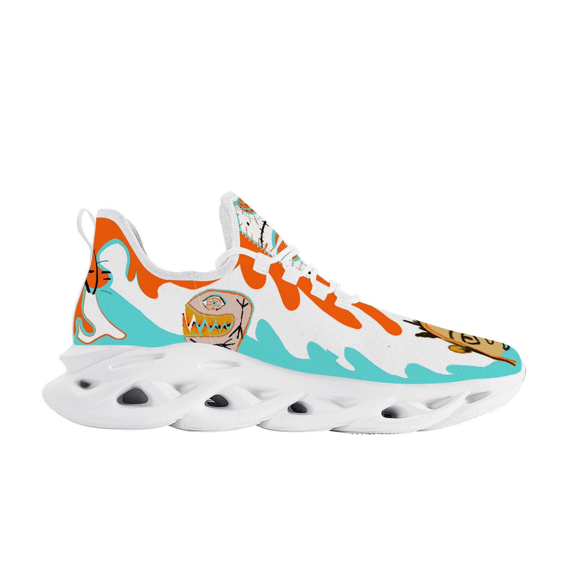 Masha M Customized Flex Control Sneaker - White - Shoe Zero