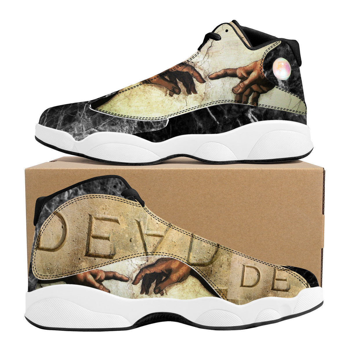 Renaissance Art High Top Sneakers | Custom Branded Shoes | Shoe Zero