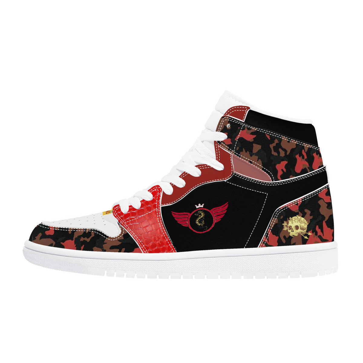 Gold Series Military Look Custom High Top Sneaker - Shoe Zero