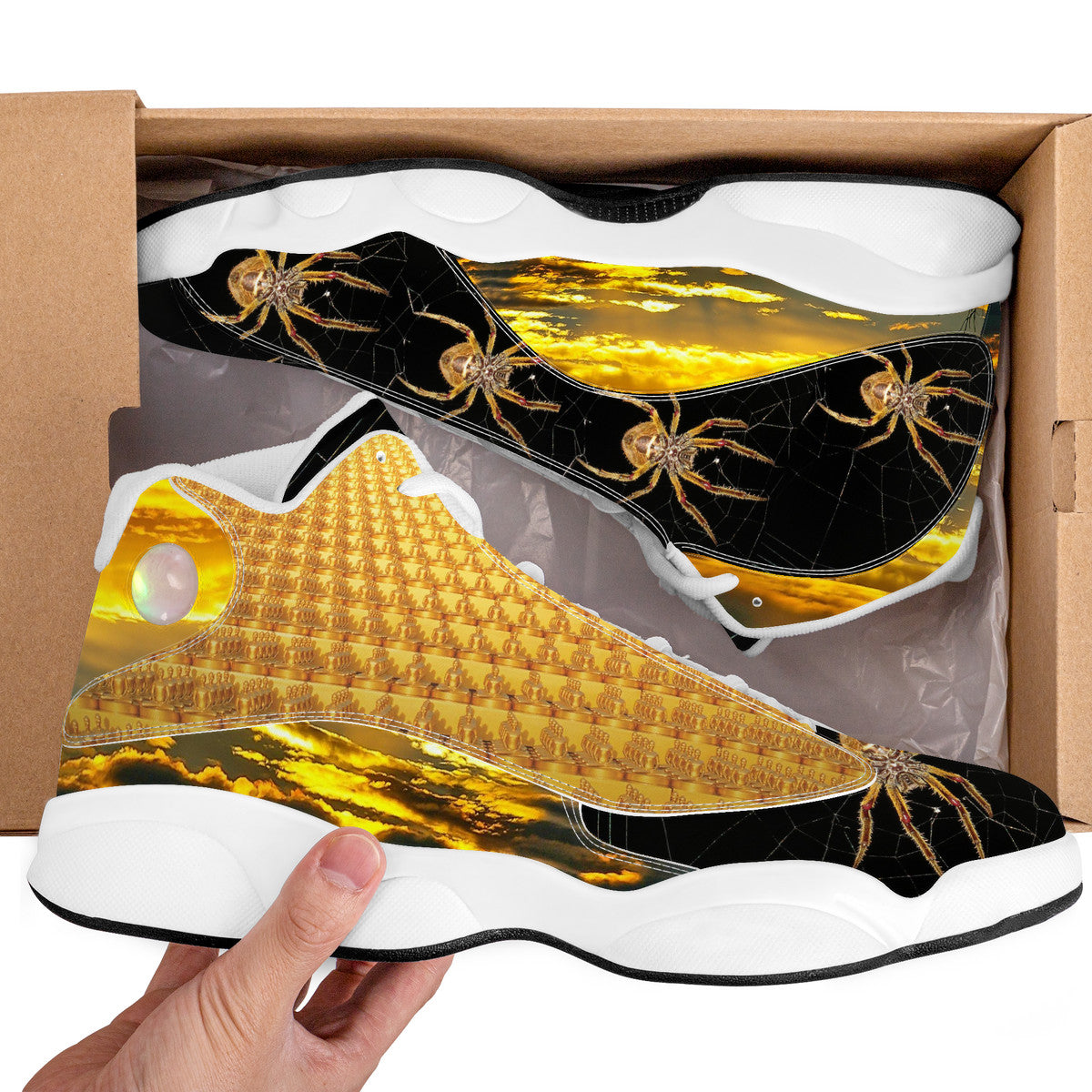 Sunset Gold | Custom High Tops | Shoe Zero