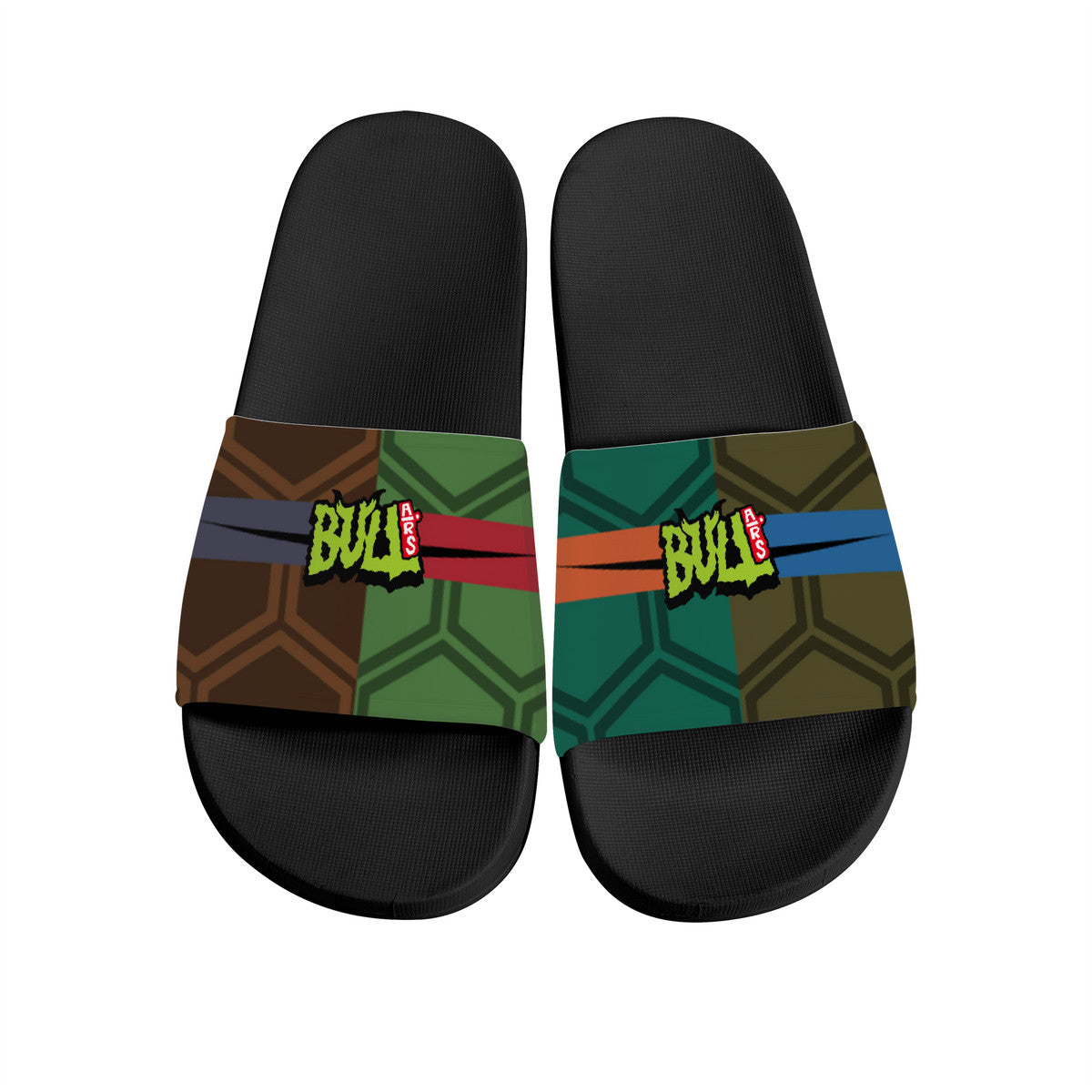 Bull Airs - Sewer Slides | Custom Branded Company Slides | Shoe Zero