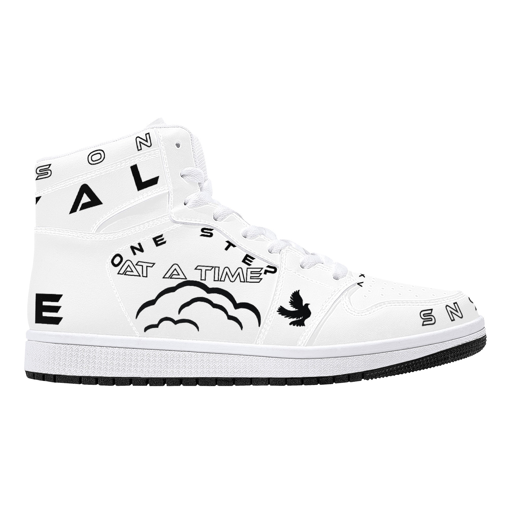 Good News on Good Shoes - White | High Top Customized | Shoe Zero