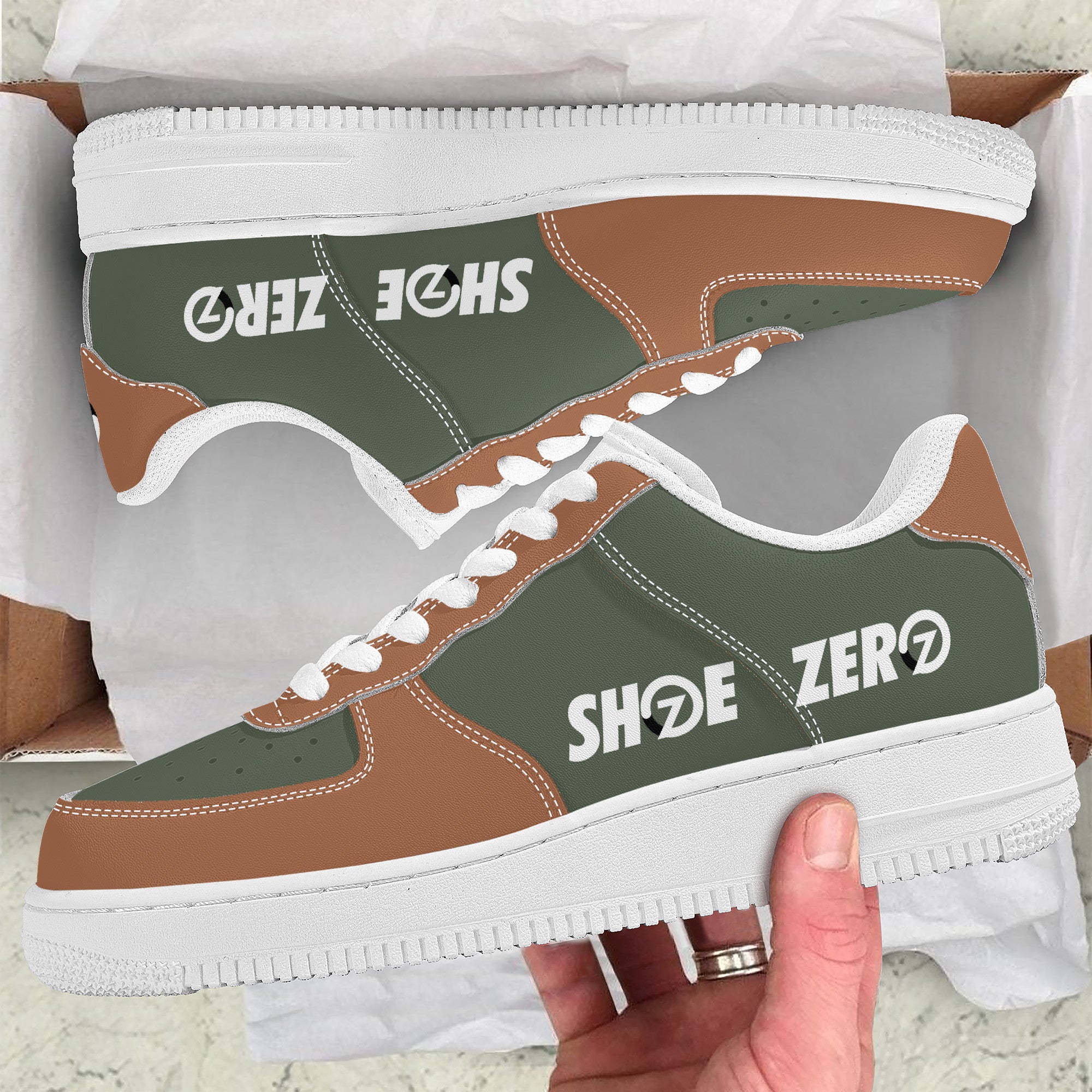Olive Legacy | Custom Branded Shoes | Shoe Zero V2
