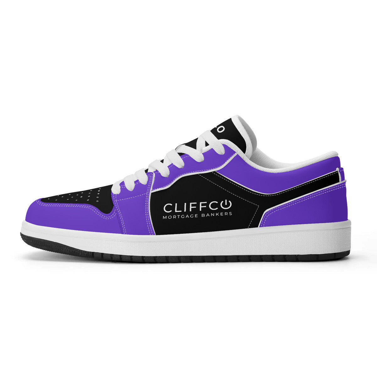 Cliffco Mortgage Bankers | Custom Branded Shoes | Shoe Zero V5