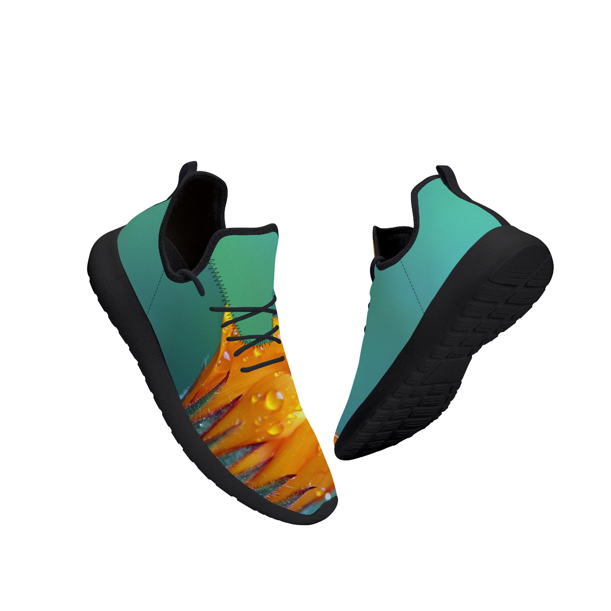 Sunset Bloom | Custom Mesh Shoes | Shoe Zero