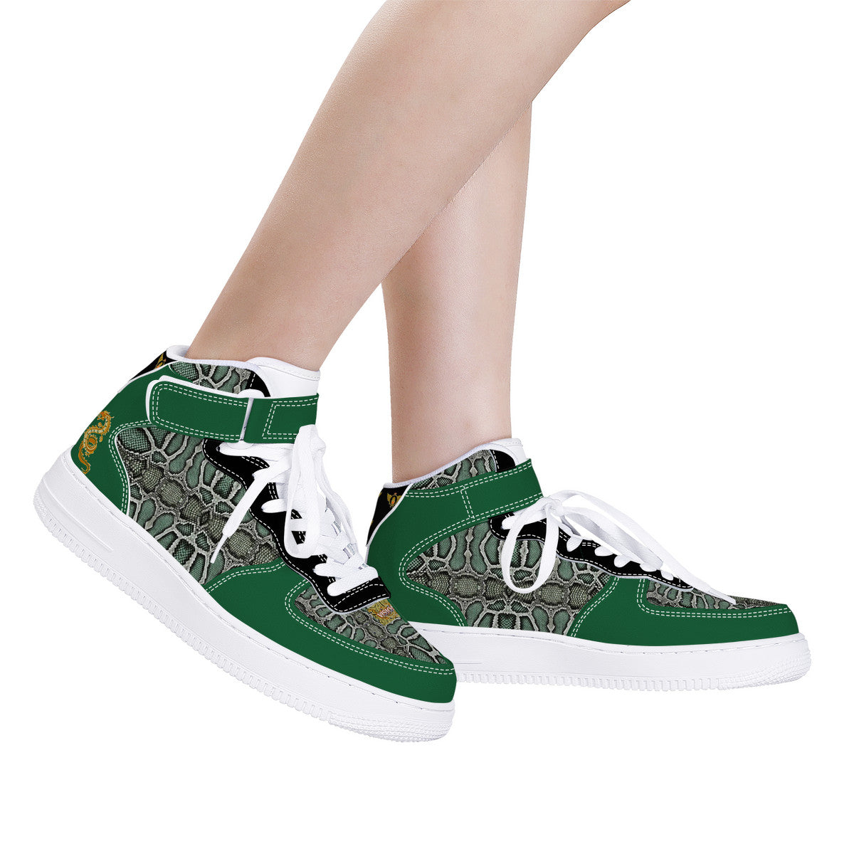 Majestic Green | High Top Customized | Shoe Zero