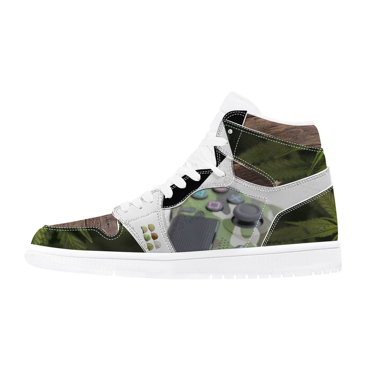 Forest Camo High Tops | Custom Branded Shoes | Shoe Zero