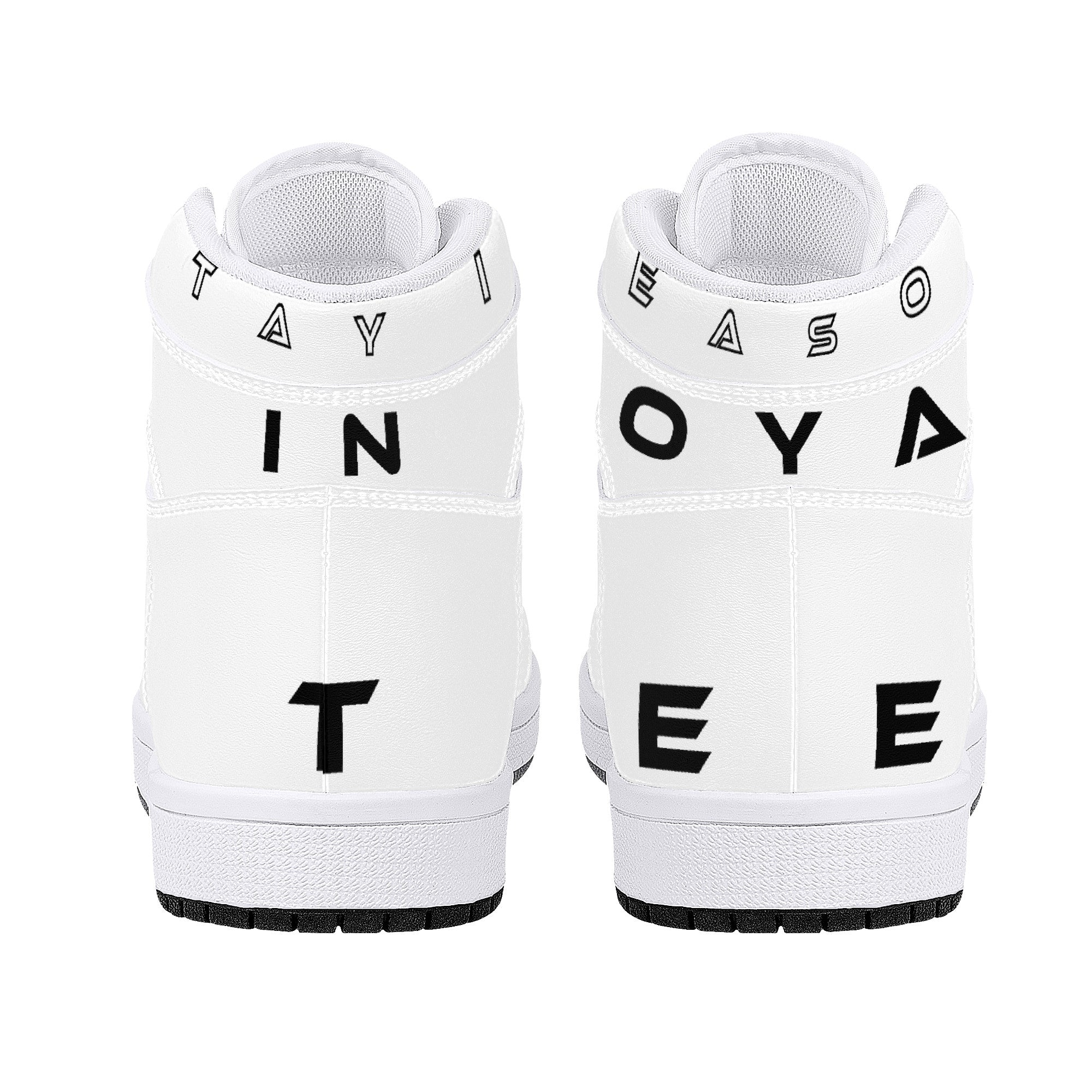 Good News on Good Shoes - White | High Top Customized | Shoe Zero