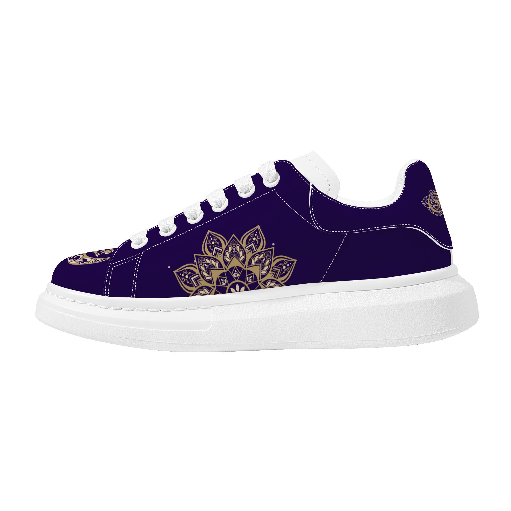 Llayda W Customized Low Top Shoes - White - Shoe Zero