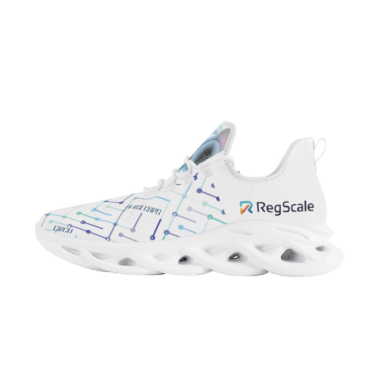 Leanne's RegScale Business Shoe Design | Flex Control Sneaker - White