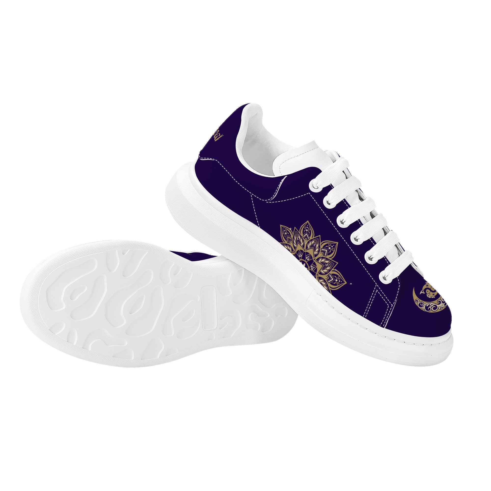 Llayda W Customized Low Top Shoes - White - Shoe Zero