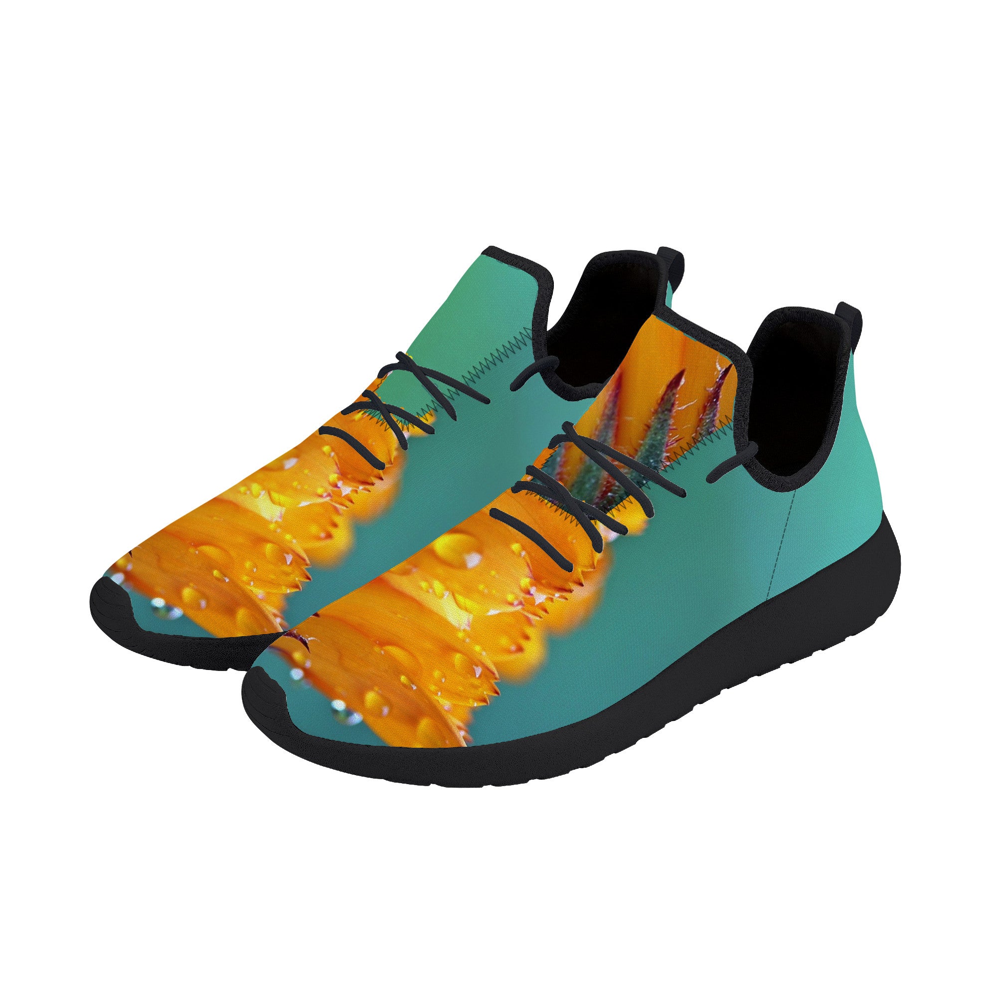 Sunset Bloom | Custom Mesh Shoes | Shoe Zero