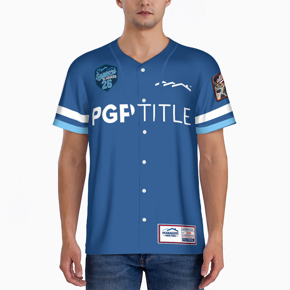 pgp title support slugger custom baseball jerseys