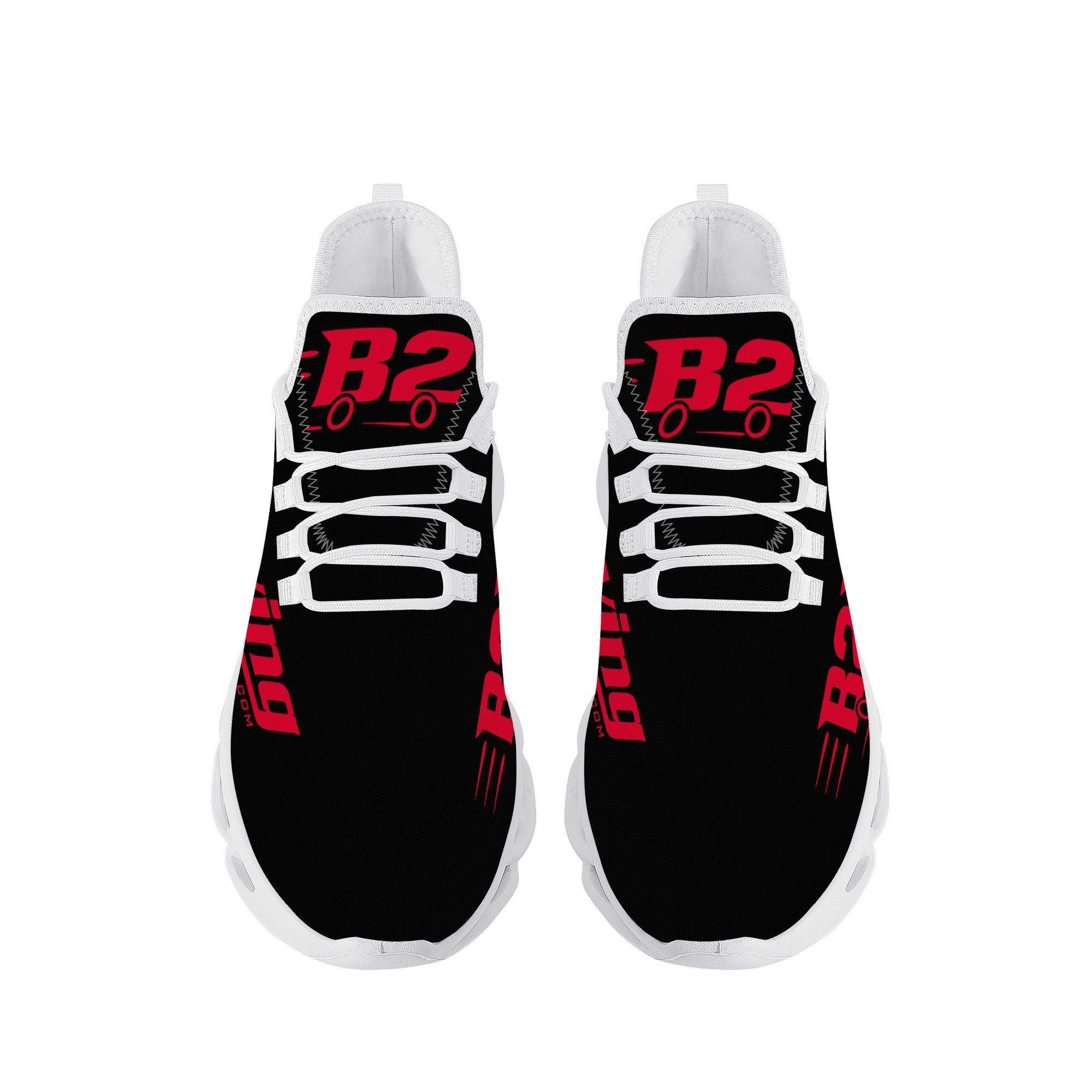 B2 Moving Customized Flex Control Sneaker - White - Shoe Zero