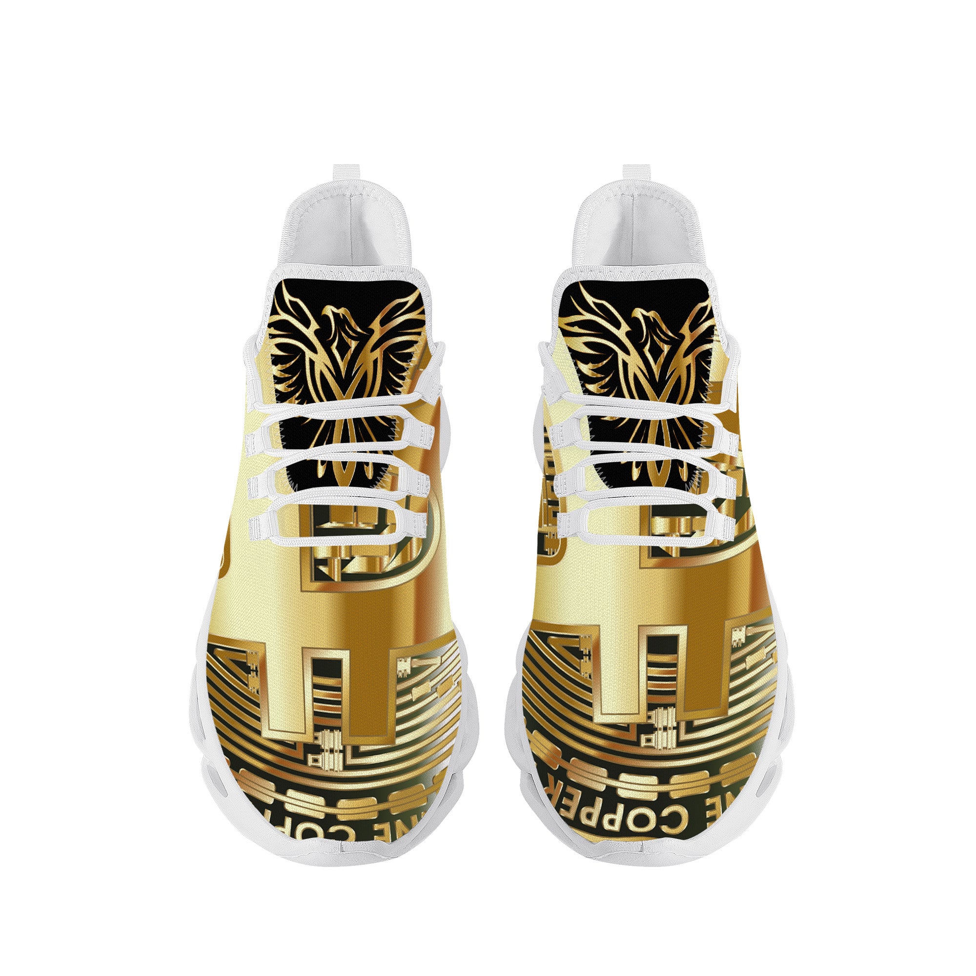 BitCoin YEEZS Control Sneaker | High Top Customized | Shoe Zero