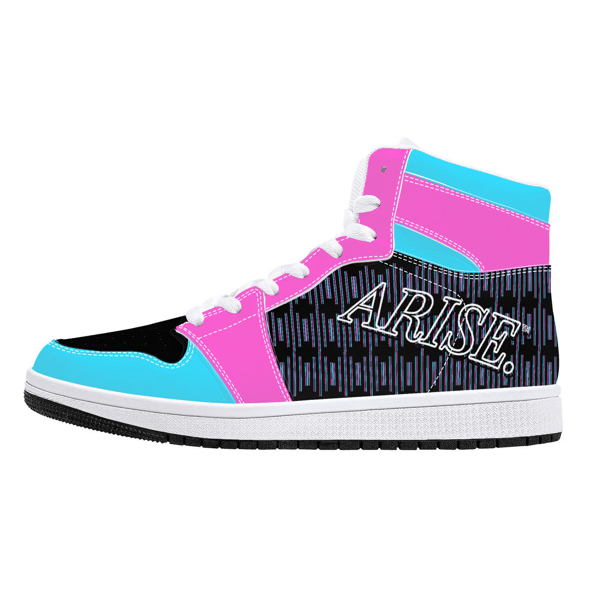 Arise - "Miami Retro Highs" | Customized High Tops | Shoe Zero