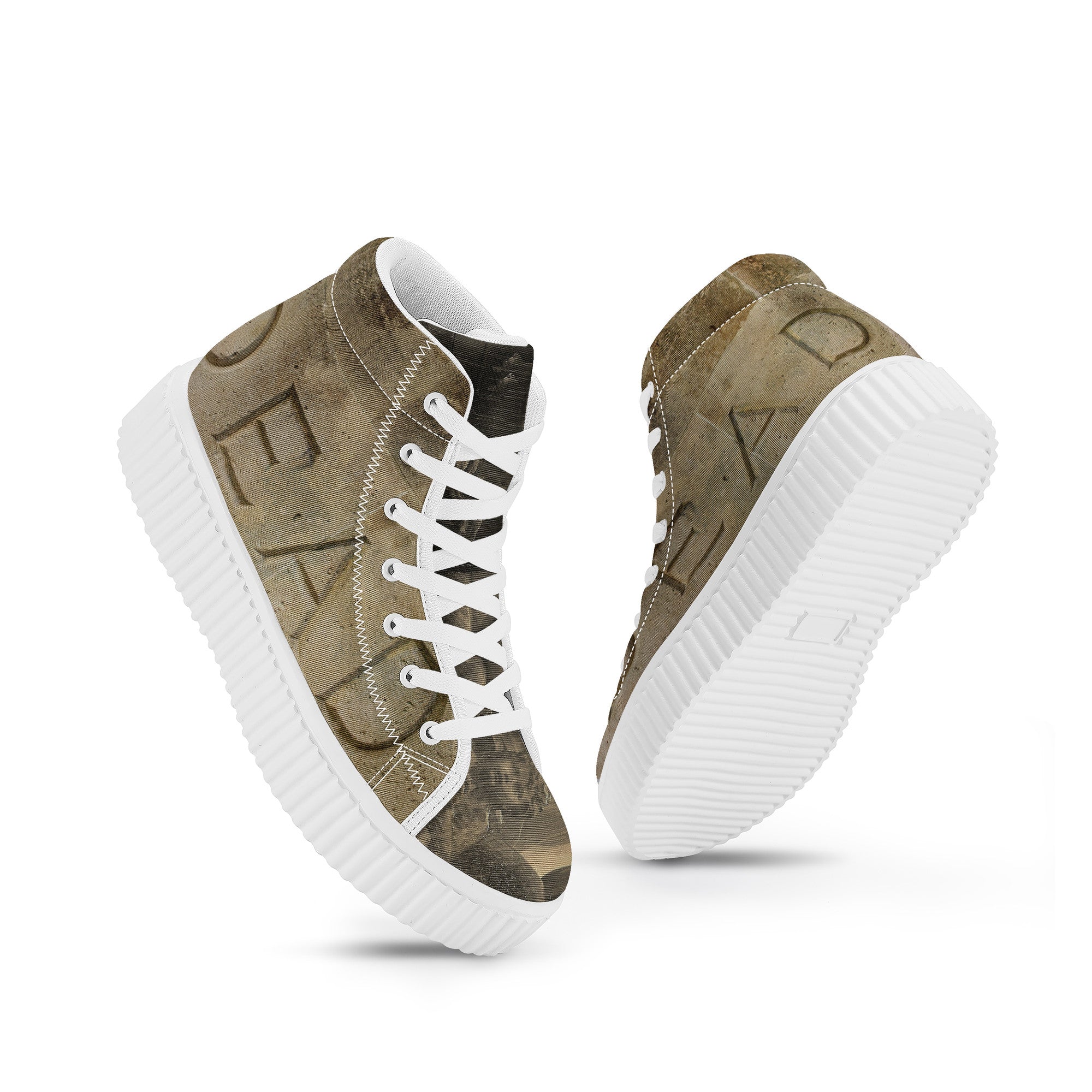 Dead Script High Tops | Custom Branded Shoes | Shoe Zero