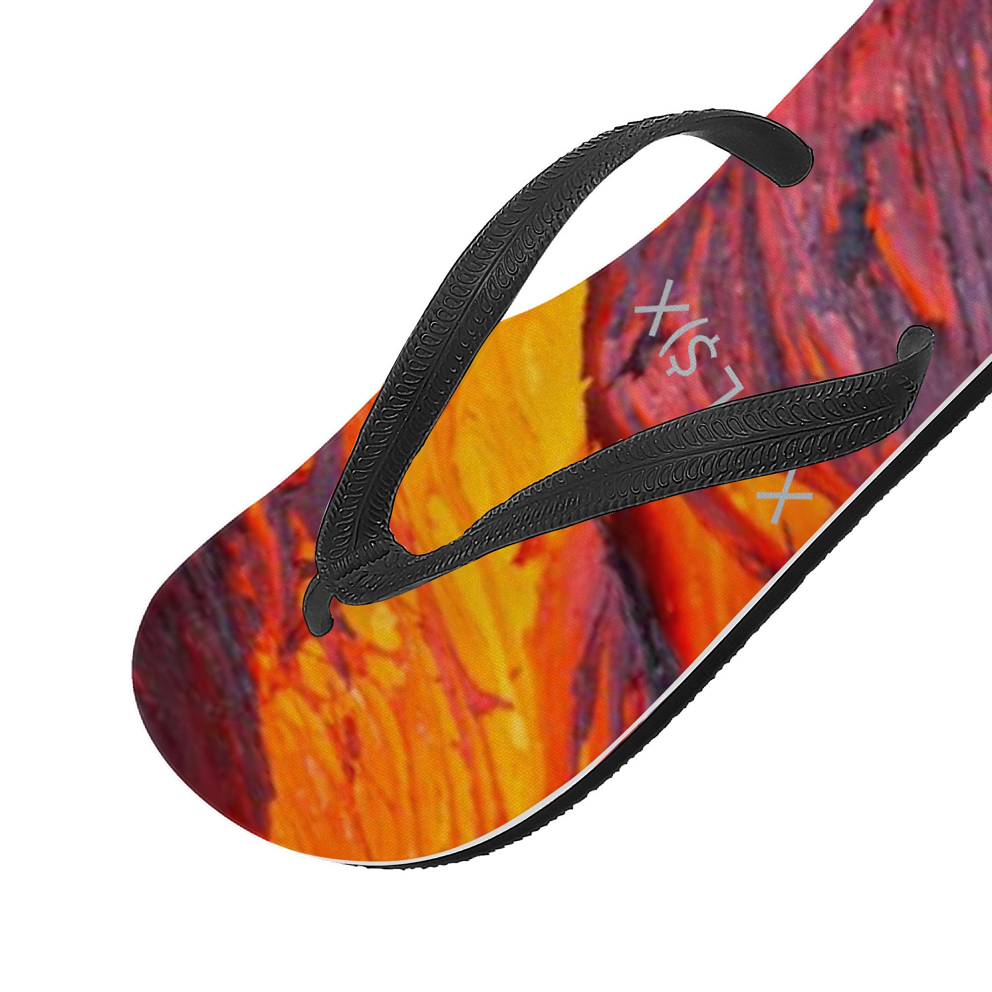 Blak Cat Flip Flops | Sandals Customized | Shoe Zero