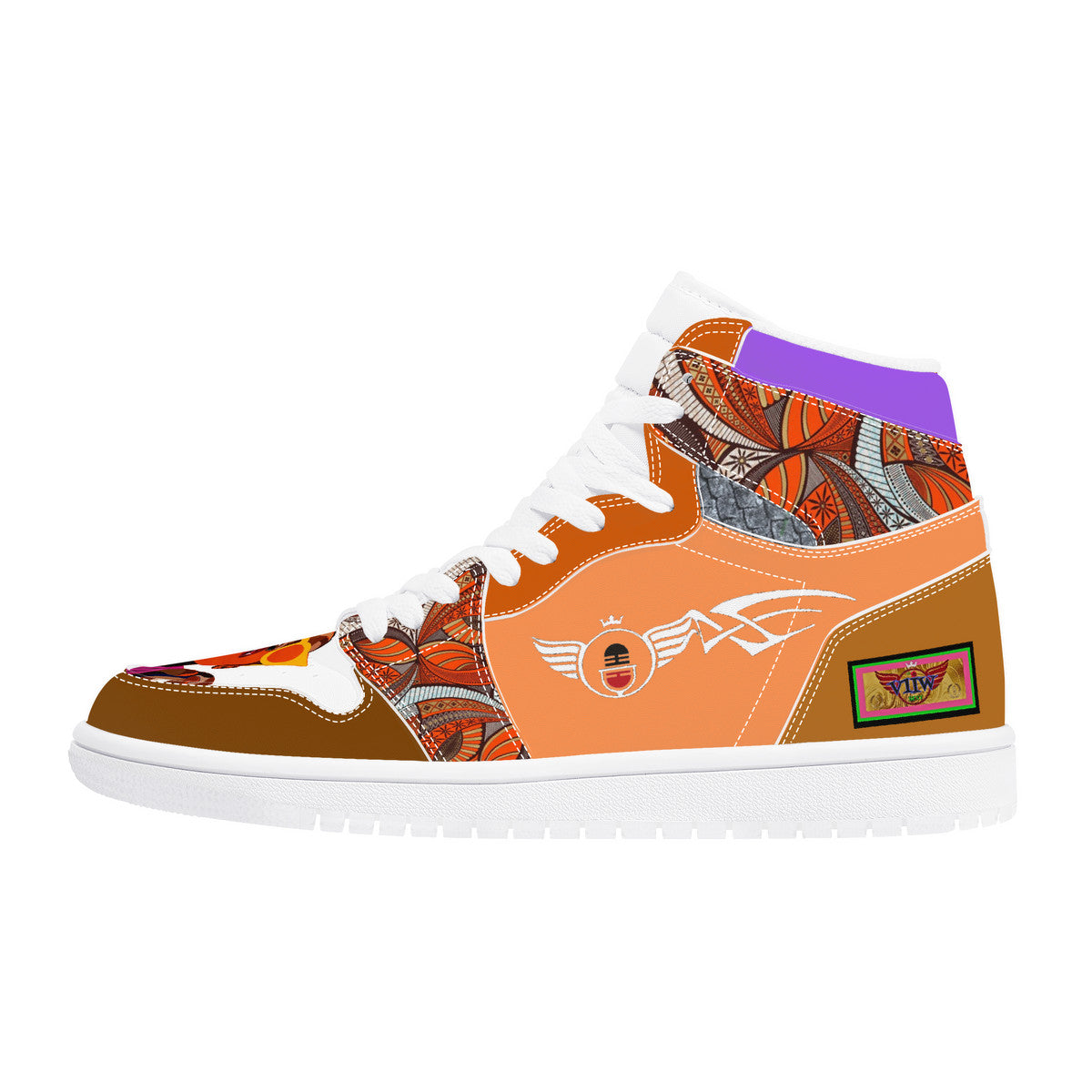 Gold Series Women Tribute High Top Custom Sneaker - Shoe Zero