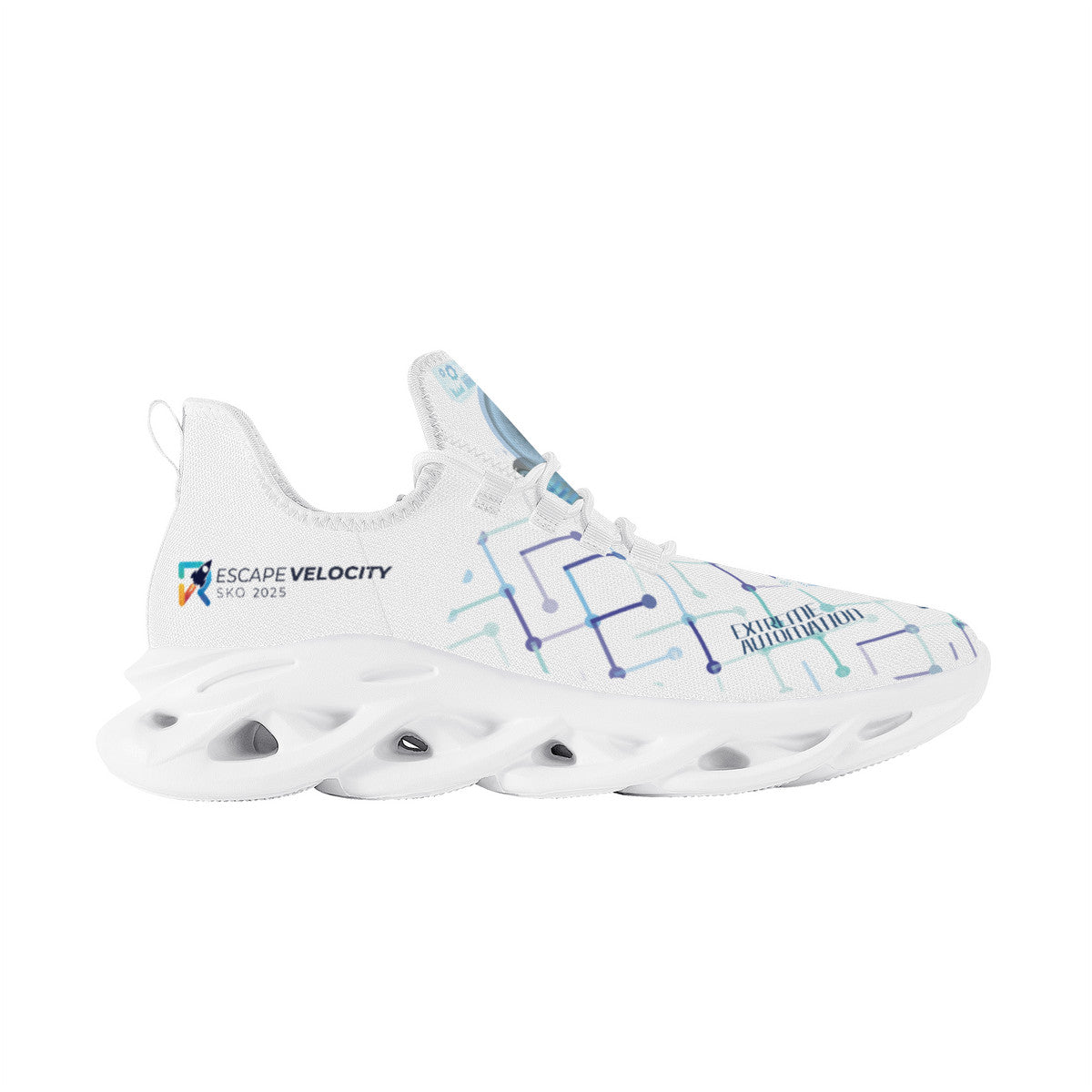 Leanne's RegScale Business Shoe Design | Flex Control Sneaker - White
