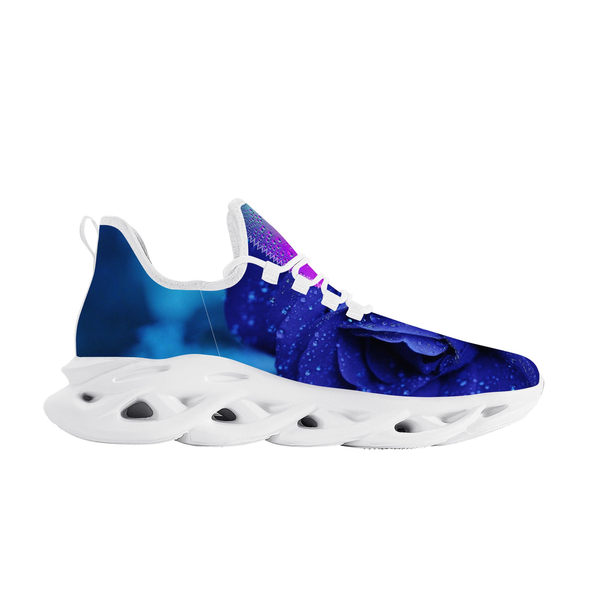 Blue Rose | Custom Low Top Shoes | Shoe Zero