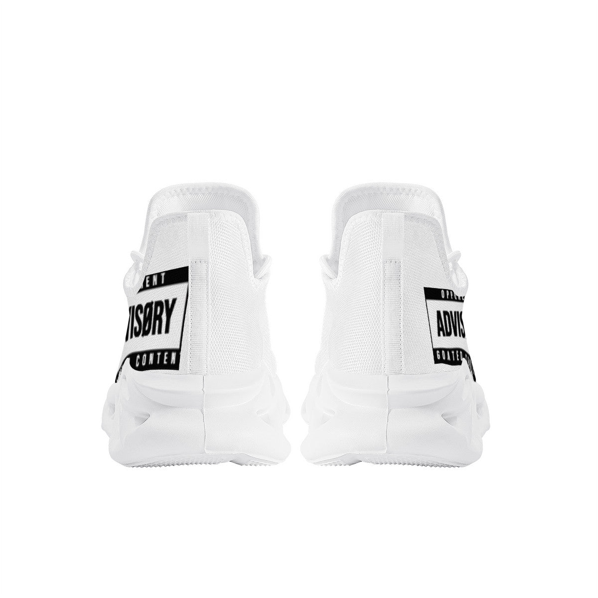 White Advisory | Custom Cool Shoes | Shoe Zero