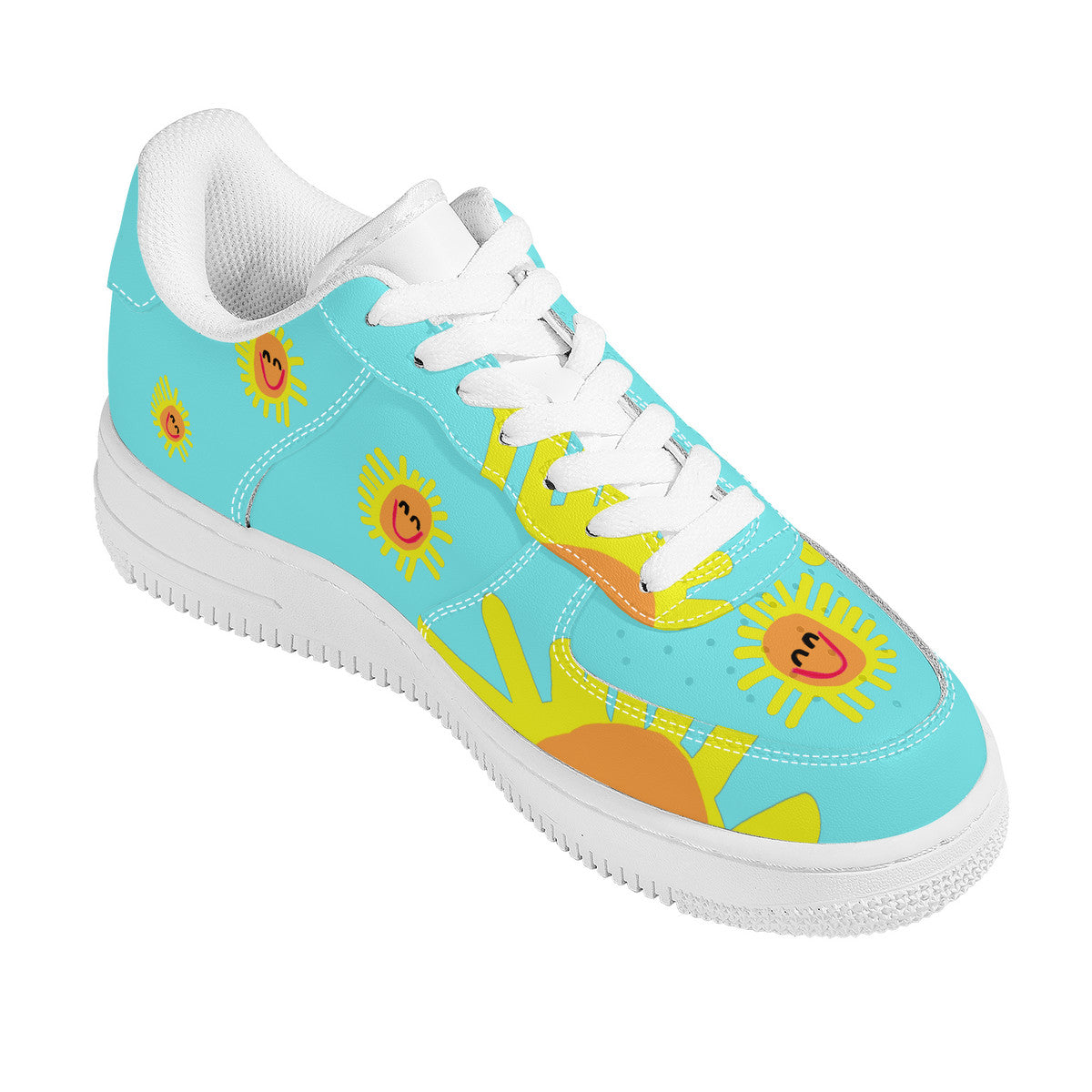 Happy Sunshine Customized Low Top Unisex Sneaker - Shoe Zero
