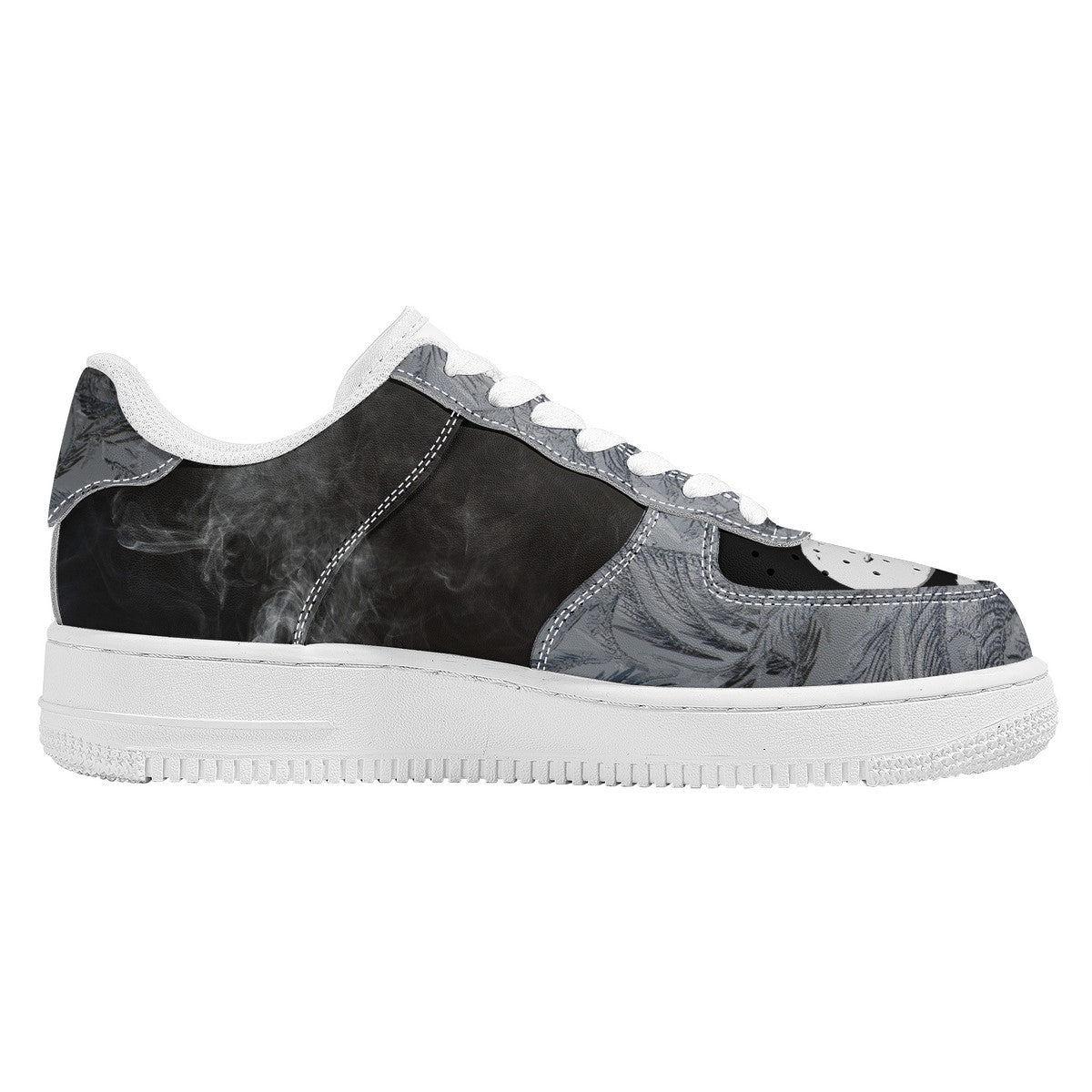 Midnight Smoke Low Tops | Custom Branded Shoes | Shoe Zero