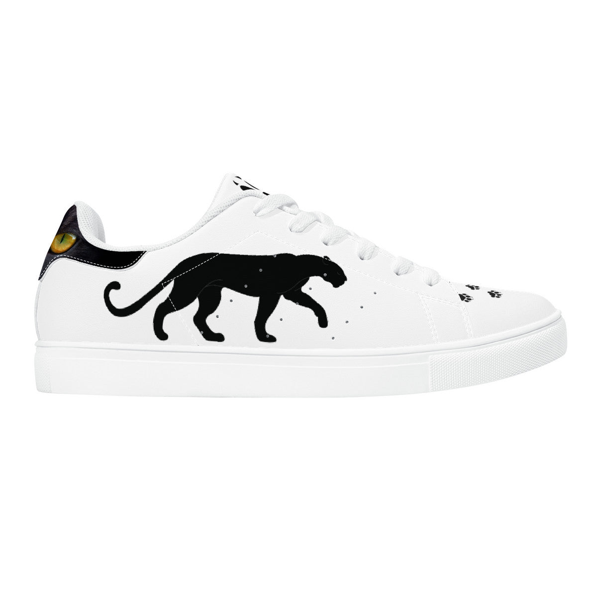 Black Panther Limited Edition- White | Low Top Customized | Shoe Zero